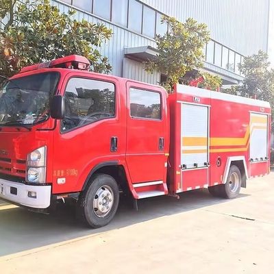 qualità  ISUZU 4X2 700P Fire Fighting Truck Small Fire Rescue Truck 4cbm 5cbm fabbrica