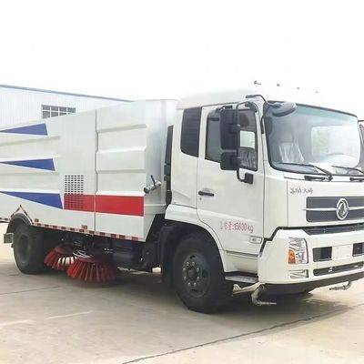 210hp 12cbm Road Sweeping Truck, Small Street Cleaner Truck Euro 2 4x2