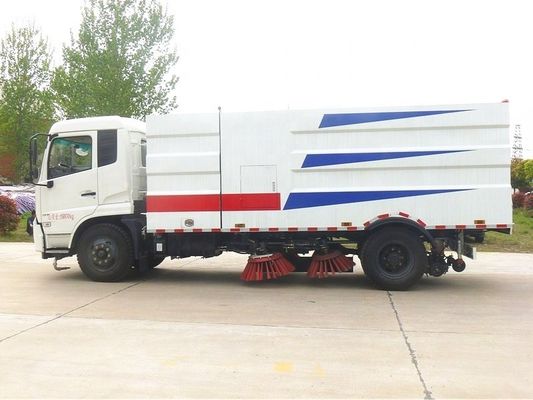 210hp 12cbm Road Sweeping Truck, Small Street Cleaner Truck Euro 2 4x2