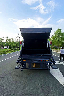 Chassis ISUZU 10m3 Compattatore Camion spazzatura Cestino di raccolta Camion spazzatura 8 tonnellate