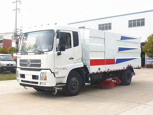 210hp 12cbm Road Sweeping Truck, Small Street Cleaner Truck Euro 2 4x2
