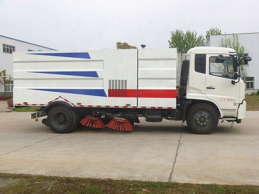 210hp 12cbm Road Sweeping Truck, Small Street Cleaner Truck Euro 2 4x2