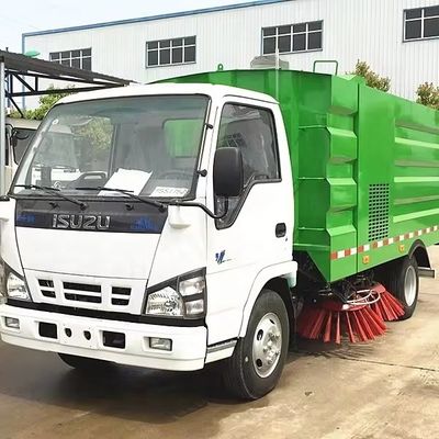 ISUZU 6cbm camion spazzino stradale, camion montato spazzino stradale EURO 5 4x2