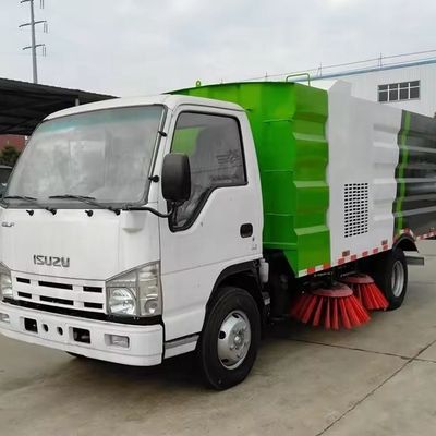 ISUZU Special Purpose Trucks 3cbm Road Sweeping Truck Mini Street Cleaning Machine