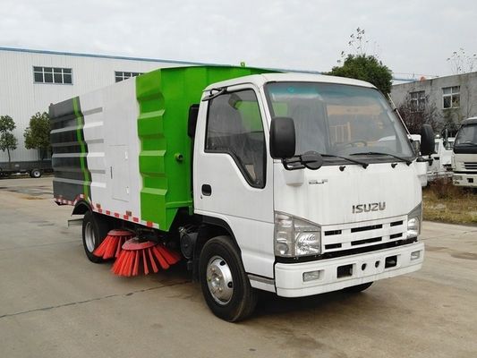 ISUZU Special Purpose Trucks 3cbm Road Sweeping Truck Mini Street Cleaning Machine