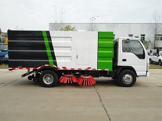ISUZU Special Purpose Trucks 3cbm Road Sweeping Truck Mini Street Cleaning Machine