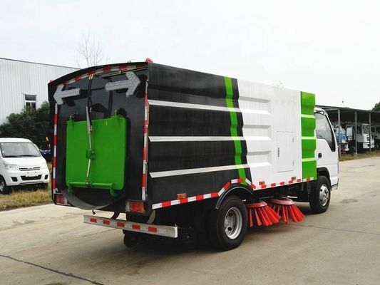 ISUZU Special Purpose Trucks 3cbm Road Sweeping Truck Mini Street Cleaning Machine