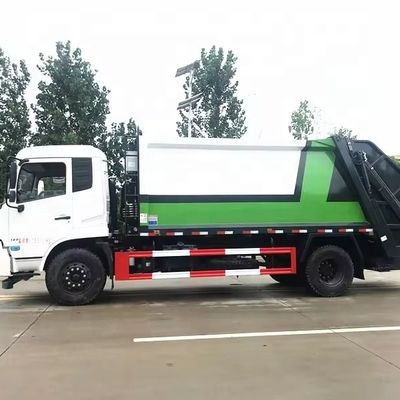 Cina Dongfeng 12m3 Compattatore camion spazzatura camion spazzatura concassatore camion 4x2
