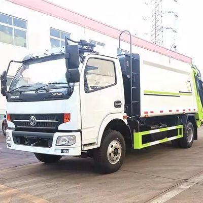 Dongfeng 8m3 Compattatore di spazzatura Camion di raccolta dei cassonetti Camion di scarico dei rifiuti