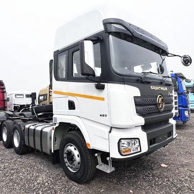 Euro 2 Shacman F2000 Tractor Head Heavy Trailer Truck 430HP Personalizzabile