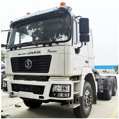 Euro 2 Shacman F2000 Tractor Head Heavy Trailer Truck 430HP Personalizzabile