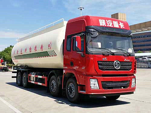 Shaanxi Shacman Camioni per scopi speciali Camion per il trasporto di cemento secco a sfera 8 velocità