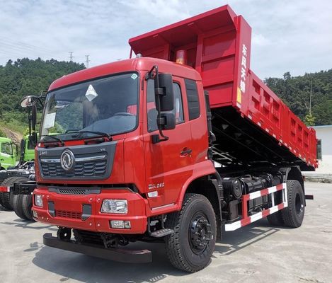4X2 Piccolo camion a gomma Shacman 10 tonnellate Euro 2 8 ruote camion a gomma