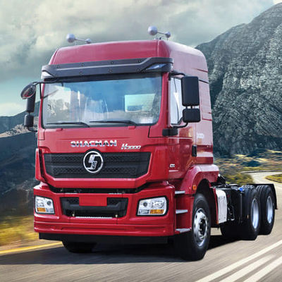 Shacman 8 ruota pneumatico 400hp 60 tonnellate carro attrezzi testa trattore rimorchio sterzo destro