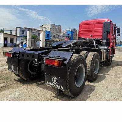 Shacman 8 ruota pneumatico 400hp 60 tonnellate carro attrezzi testa trattore rimorchio sterzo destro