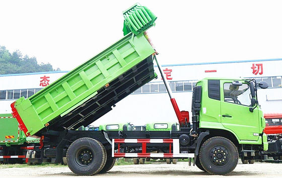 Dongfeng 10 Ton RHD 4X2 tipper truck per trasporto merci con motore B17033 e standard di emissione Euro 2