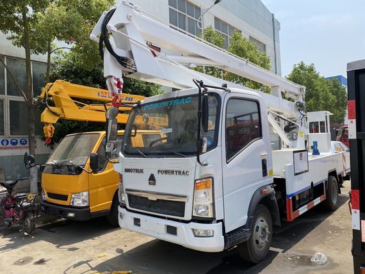 ISUZU Sinotruk Chassis Aerial Working Truck 12 Folding Boom Aerial Work Vehicle con prezzo di fabbrica