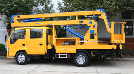 ISUZU Sinotruk Chassis Aerial Working Truck 12 Folding Boom Aerial Work Vehicle con prezzo di fabbrica