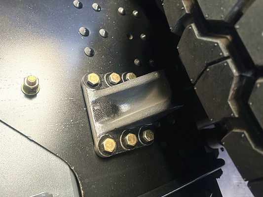 Ricambi per autocarri Shacman F2000/F3000/X3000 Blocco limite di molla posteriore DZ95259521011 Parti del sistema di sospensione originale