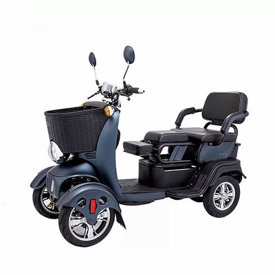 Veicolo elettrico domestico a quattro ruote piccolo scooter veicolo elettrico regolabile a tre posti per adulti e anziani per il tempo libero